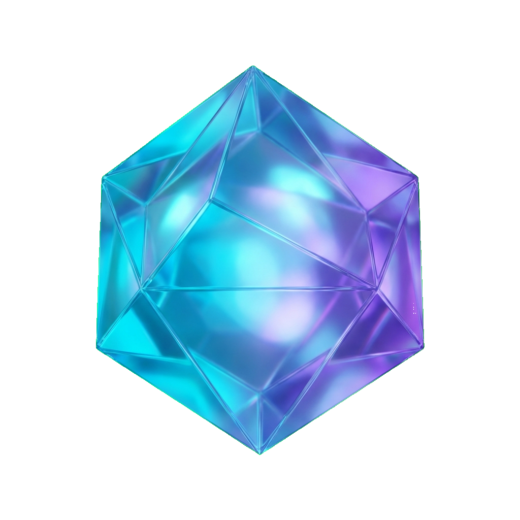 Decorative geometric shape