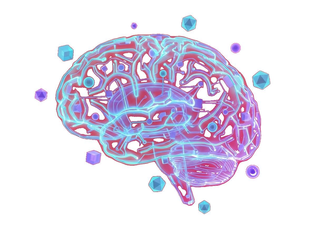 Technology network illustration